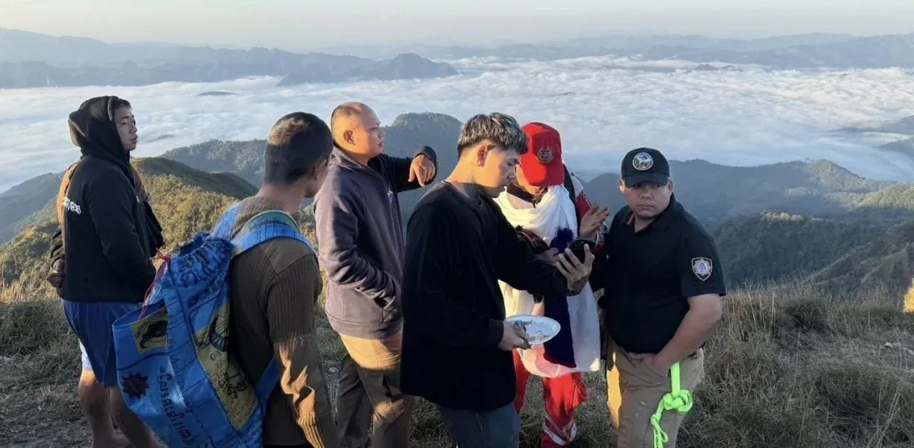 탁 지방 조르왈레 산 사고 현장