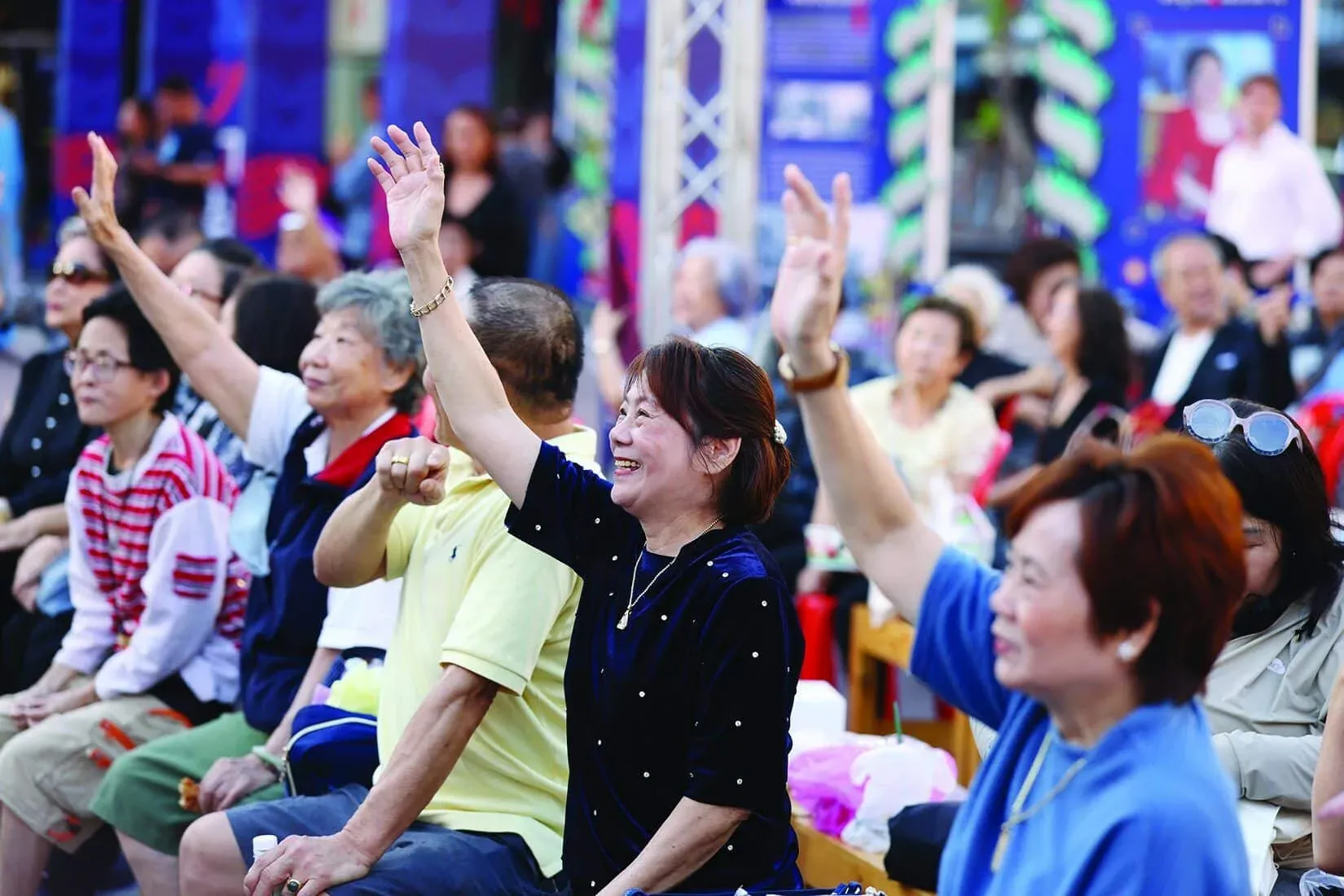 야오와랏 경극 축제 현장