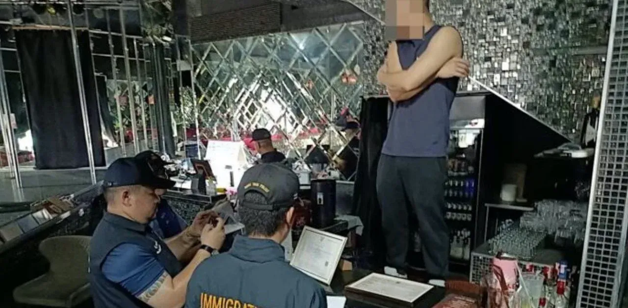 차웽 해변 바 현장