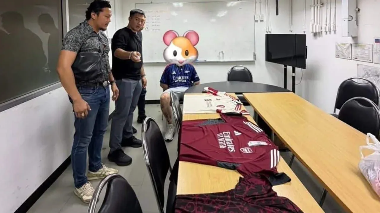 푸껫 쇼핑몰 절도 사건 현장