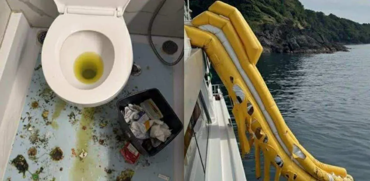 AI로 조작된 보트 투어 사진