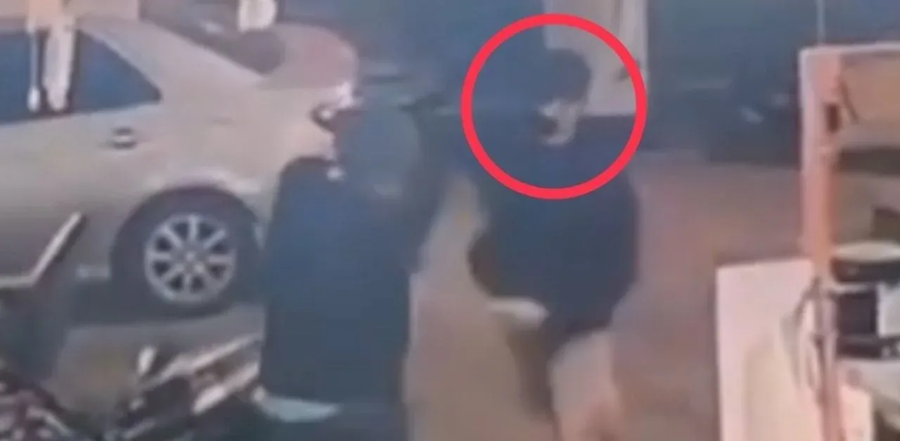 파타야 경찰 폭행 사건 현장