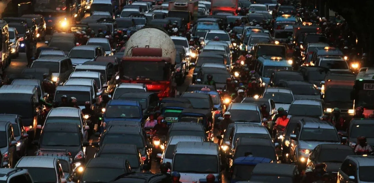 방콕 교통 체증