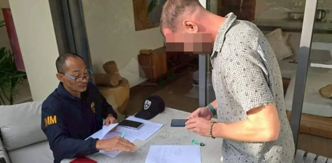 태국으로 도주한 러시아 수배자 체포 현장