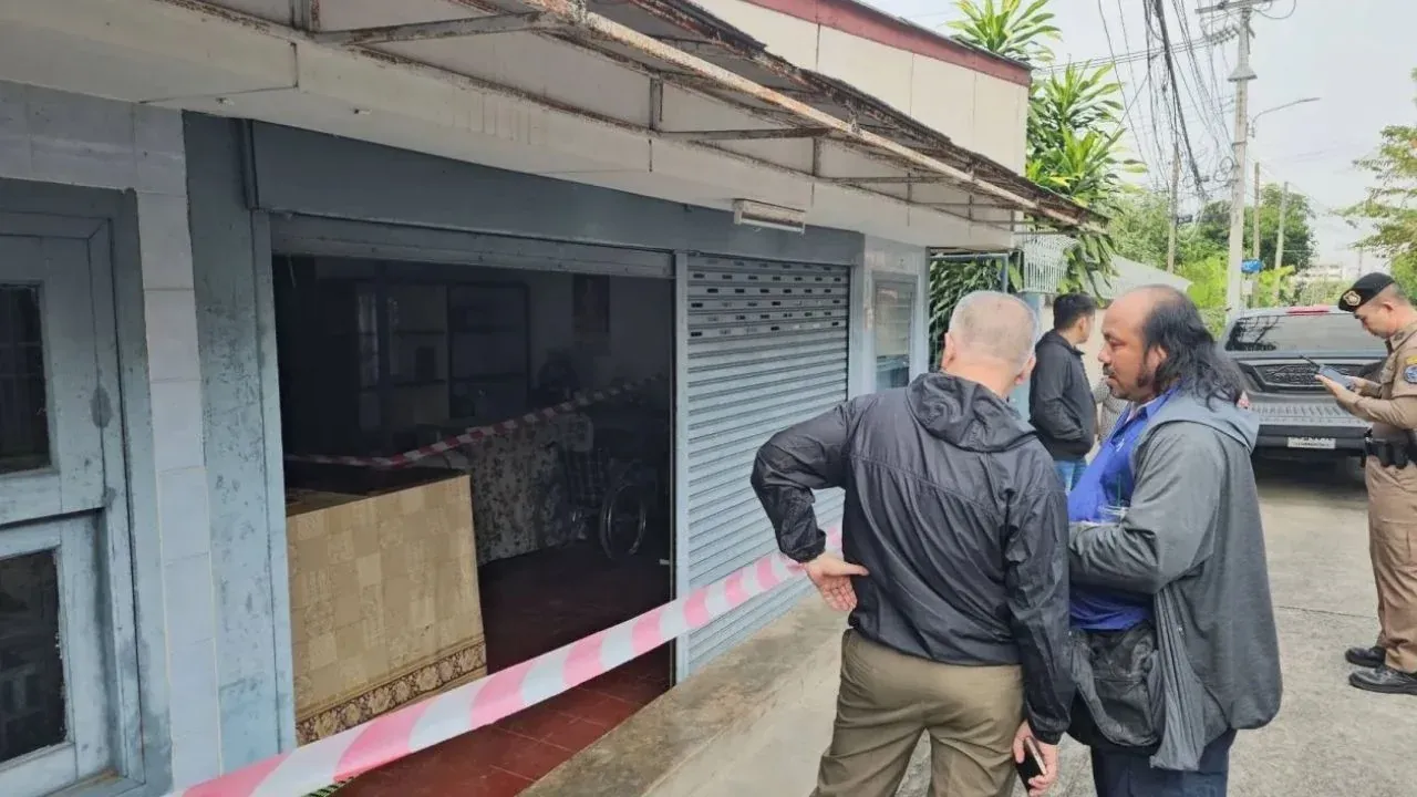 방콕 살인 사건 현장