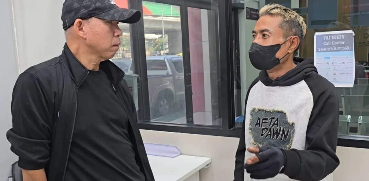 태국 전과자 강도 피해 현장