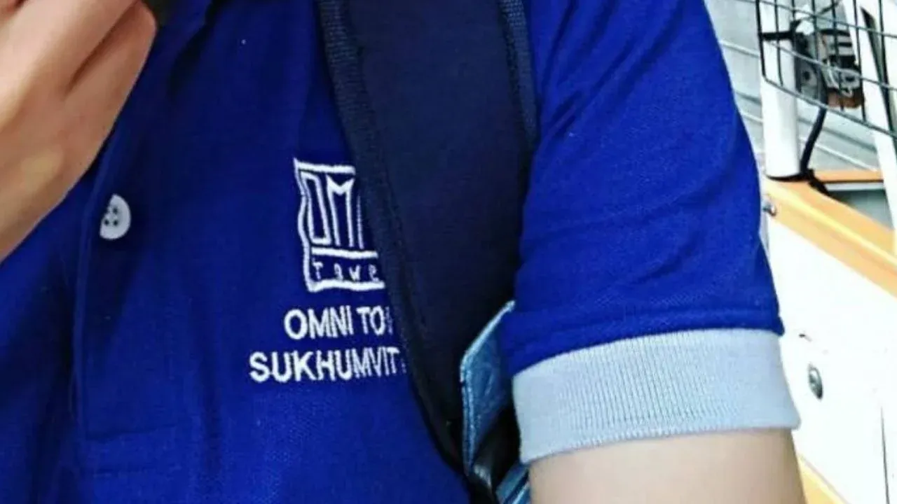 해당 숙소 직원 유니폼 사진