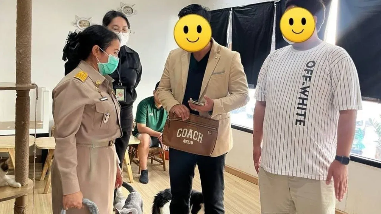 방켄 구청 조사 현장