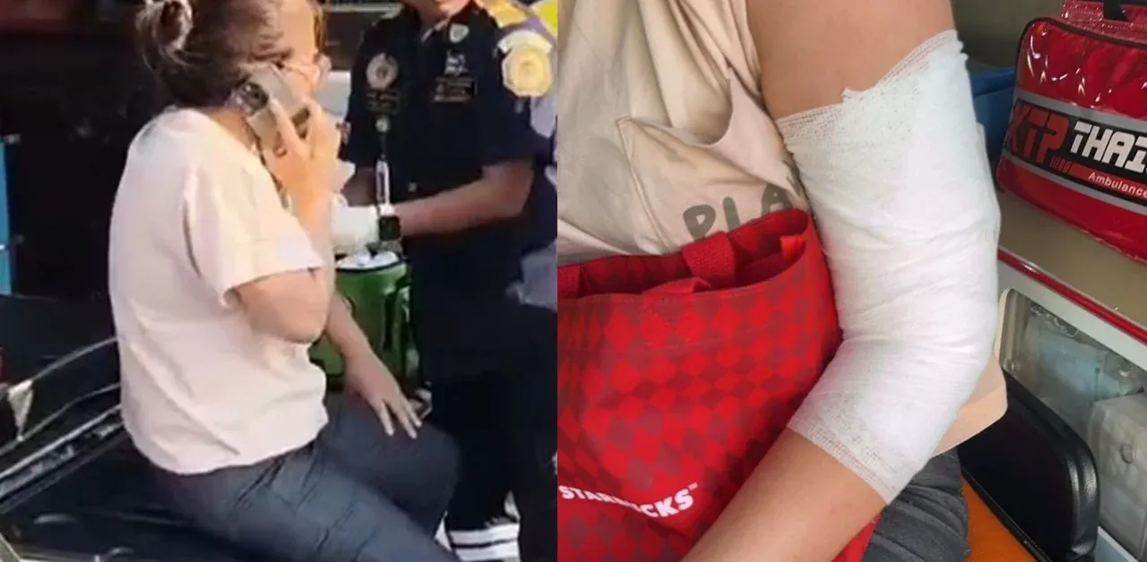 태국 여성 총격 피해