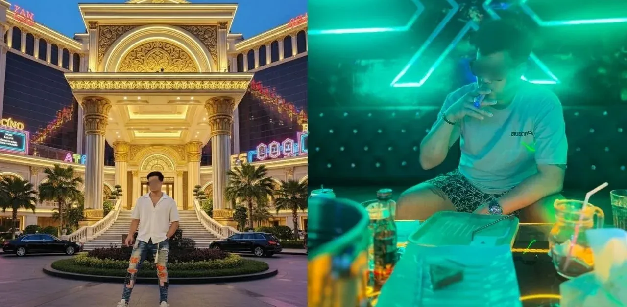 용의자의 SNS 사진