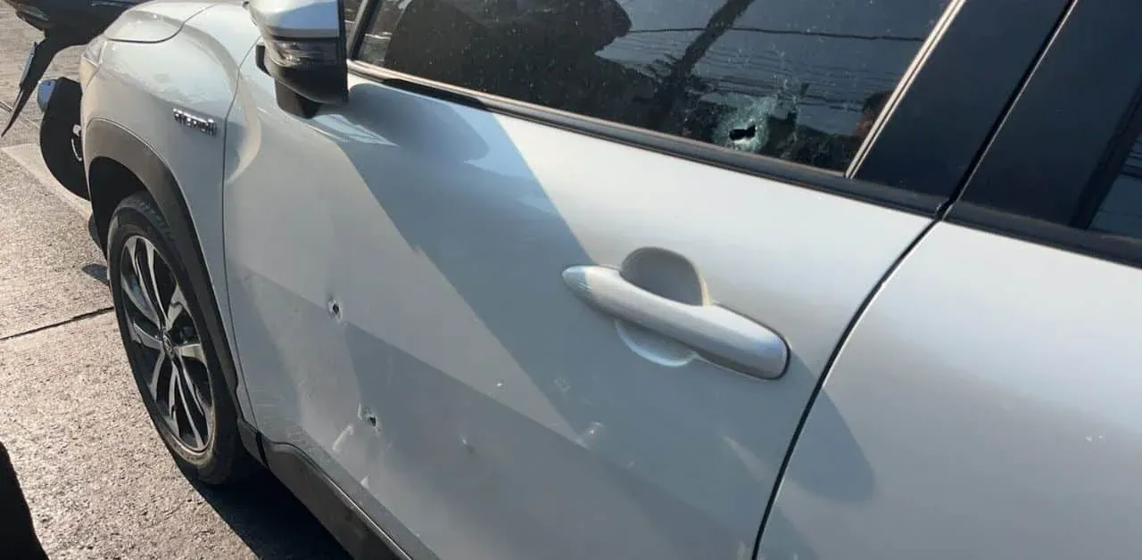 방콕 총격 사건 현장