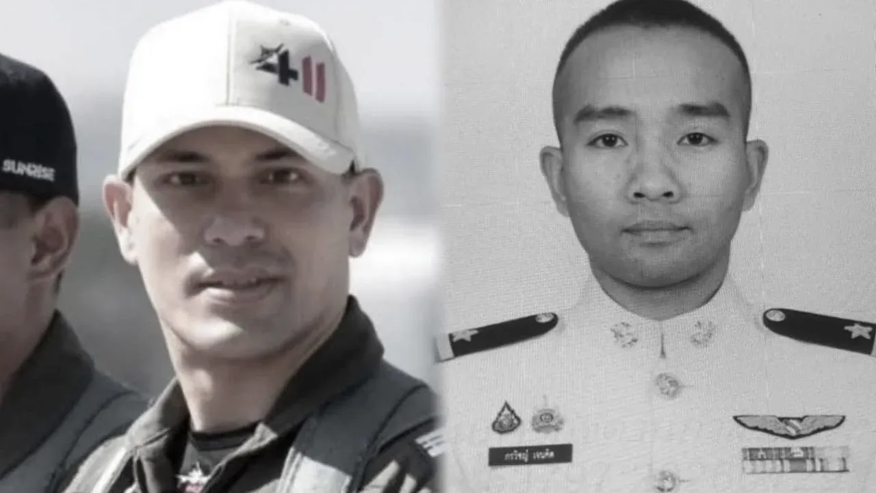 태국 공군 조종사 봄과 조니