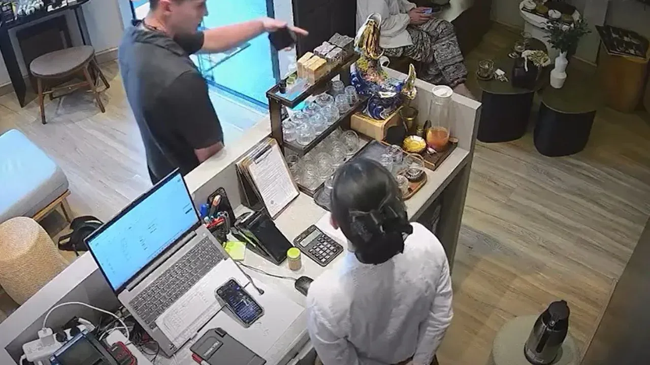 독일인 용의자 CCTV 영상