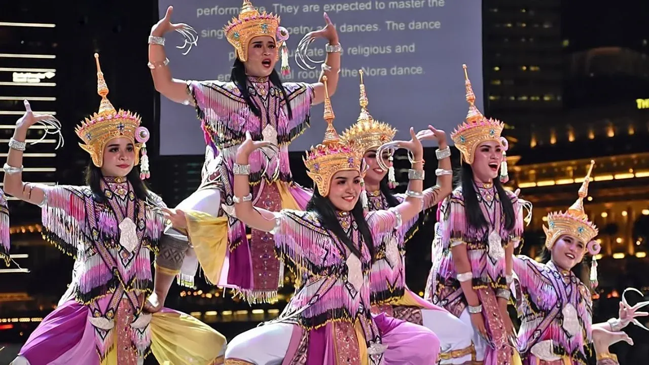 태국 남부 노라 춤