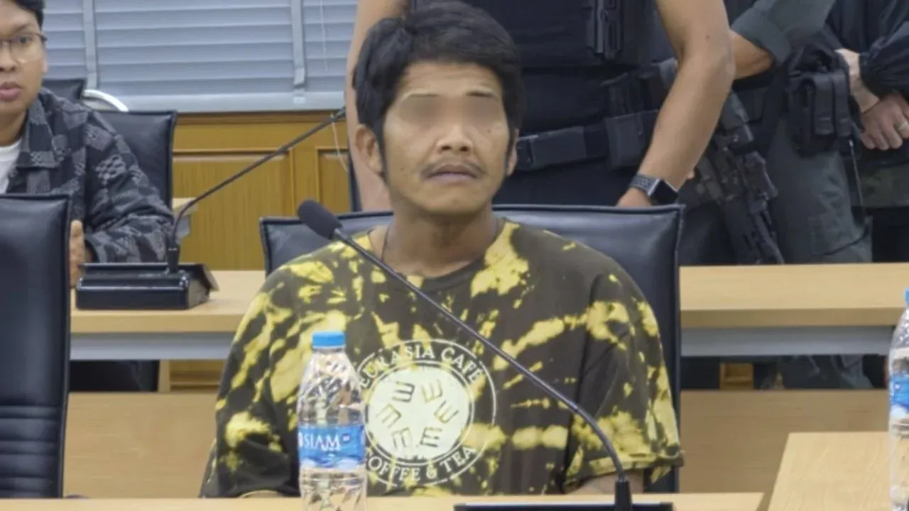 자진 출석하는 용의자