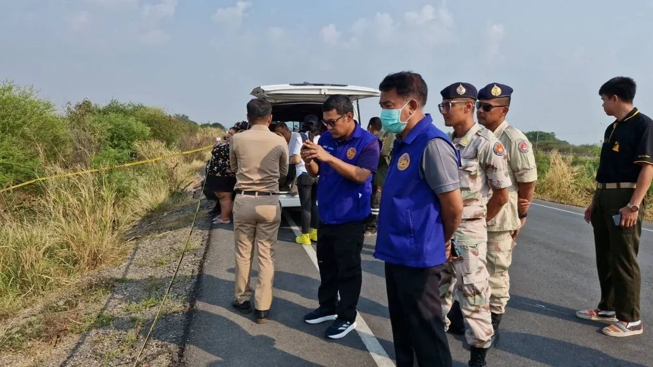 사라부리 사건 현장 조사