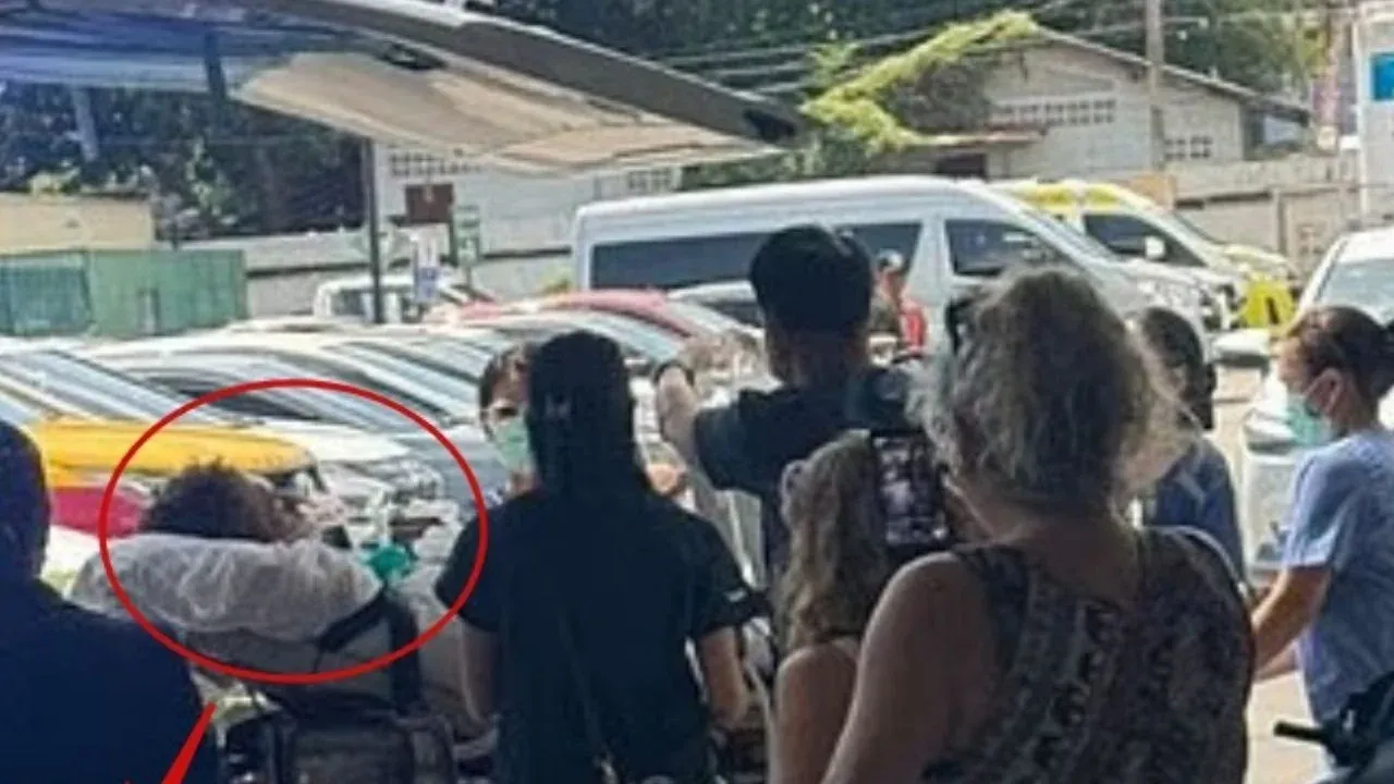 코사무이 오토바이 사고로 부상당한 영국 관광객