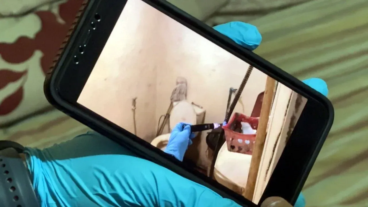 논타부리 감전 사고 조사 현장