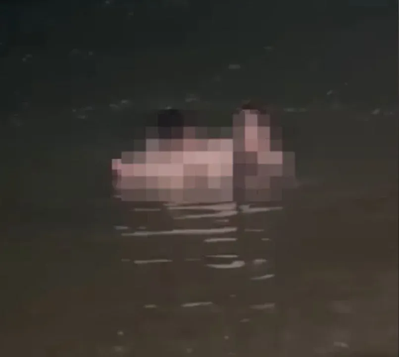 파타야 해변 야간 영상 캡처