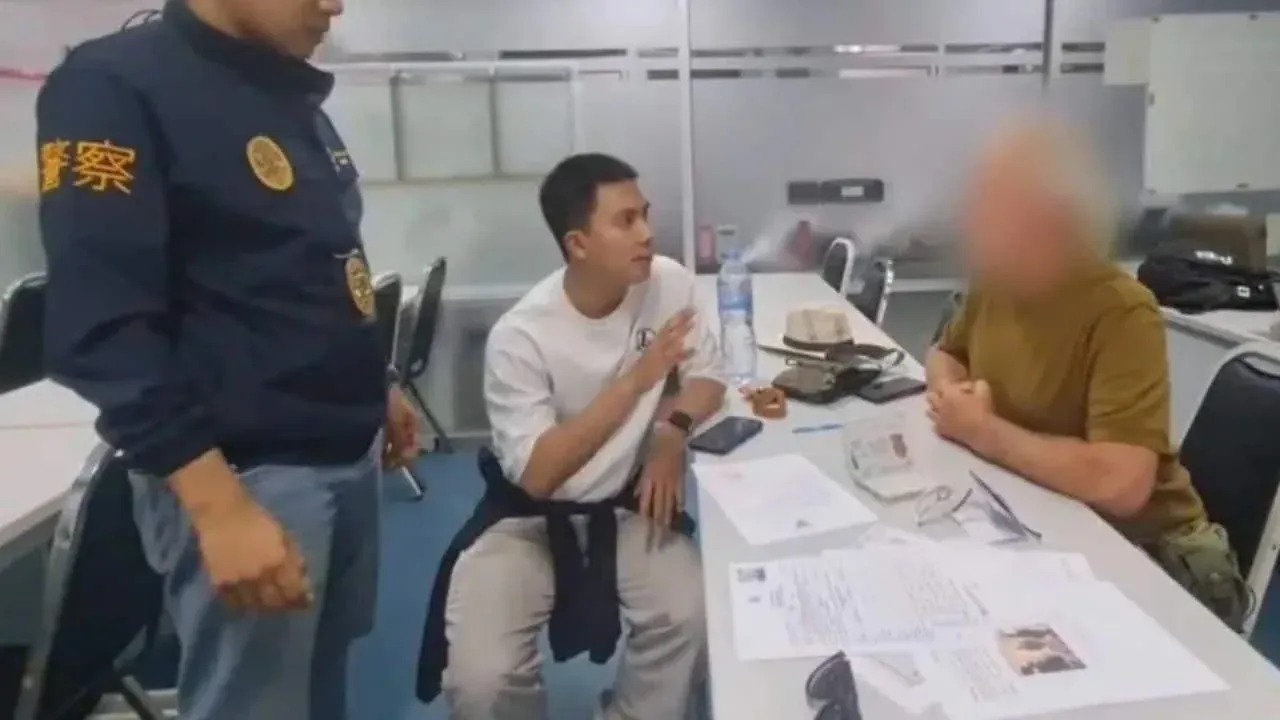 방콕에서 체포된 독일인 용의자