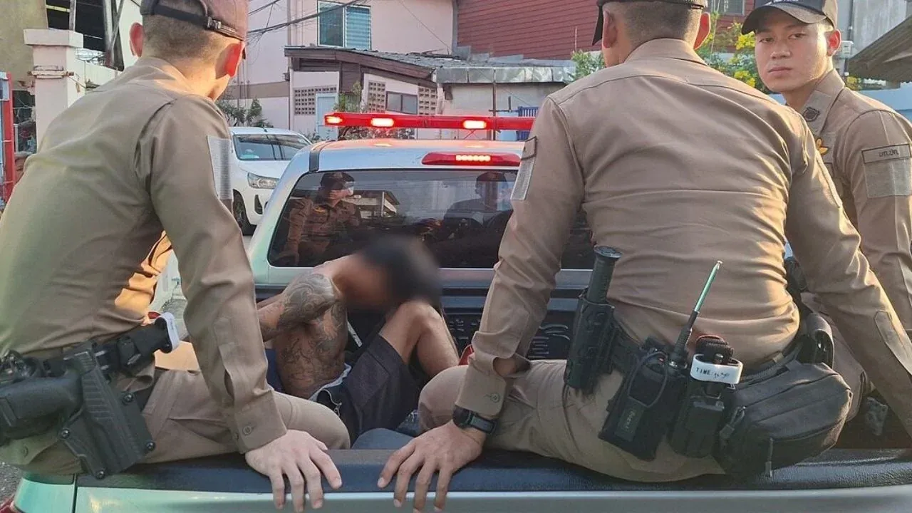 태국 경찰 수사 현장