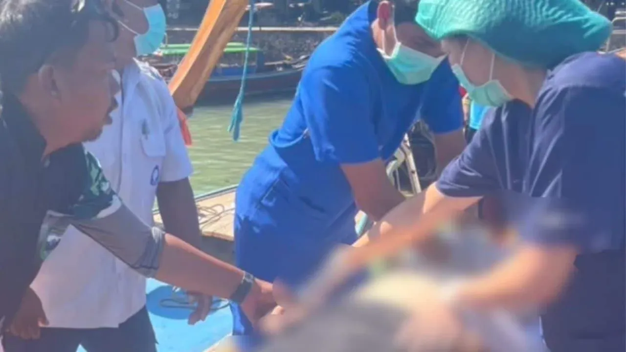 라일레이 해변 구조 활동