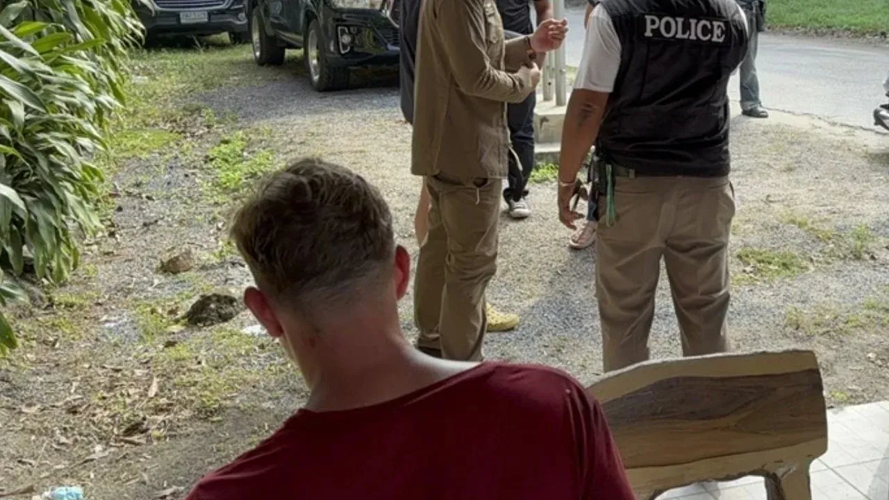 노르웨이 남성 체포 현장