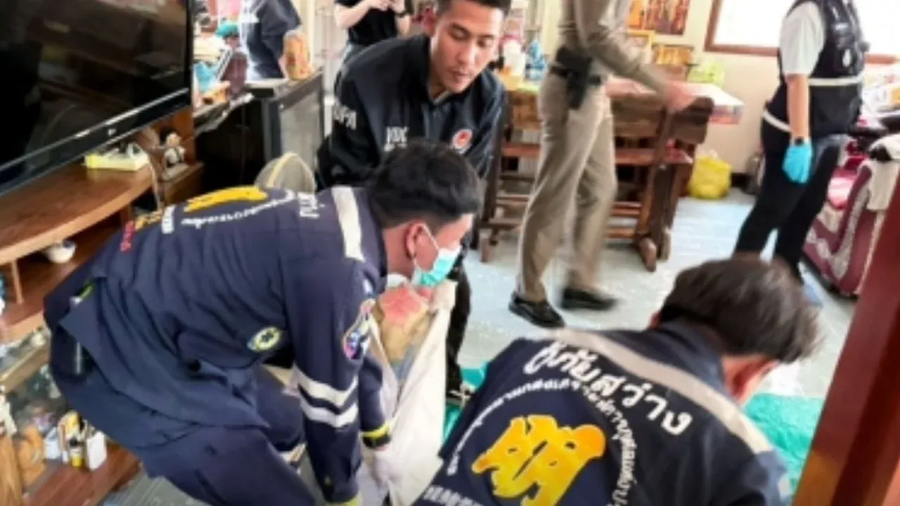 후아힌 총격 사건 현장