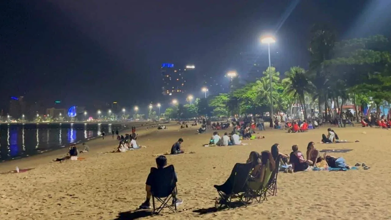 파타야 해변 현장 사진