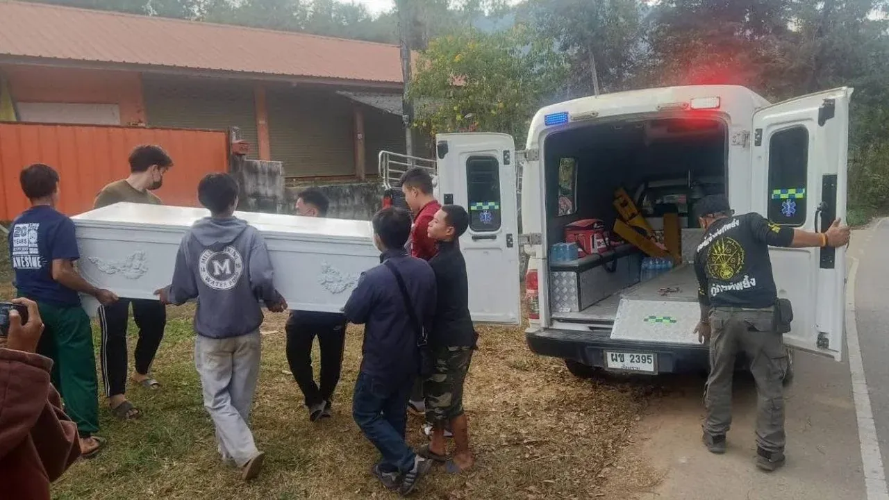 시신 발굴 현장