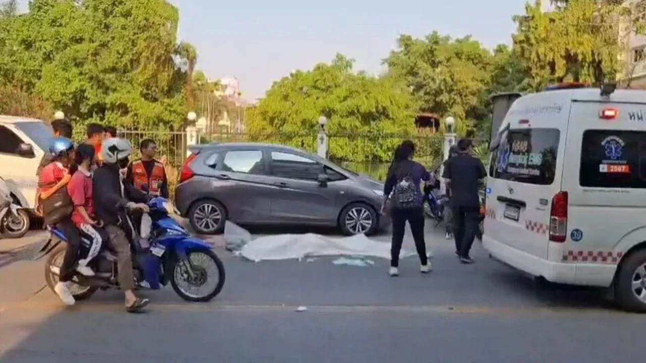 방콕 좀통 지역 사건 현장