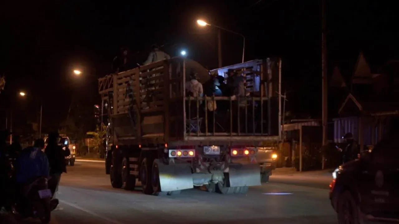 콘깬 야생 코끼리 이주 작전 준비 모습