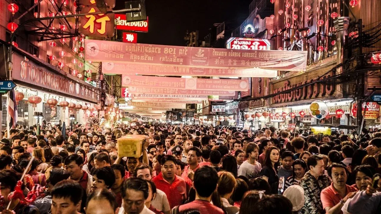 방콕 차이나타운 야경