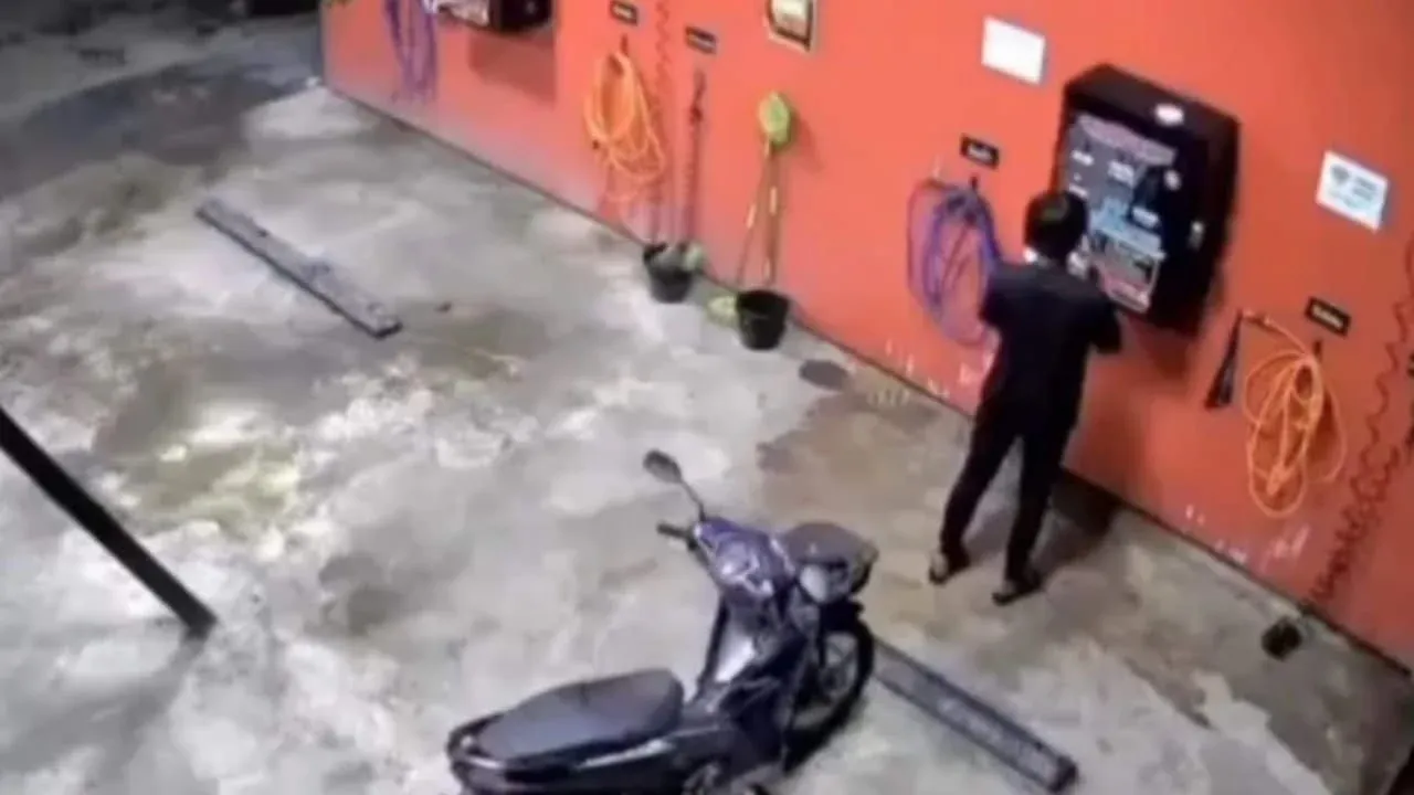 나콘시탐마랏 흉기 공격 사건 현장