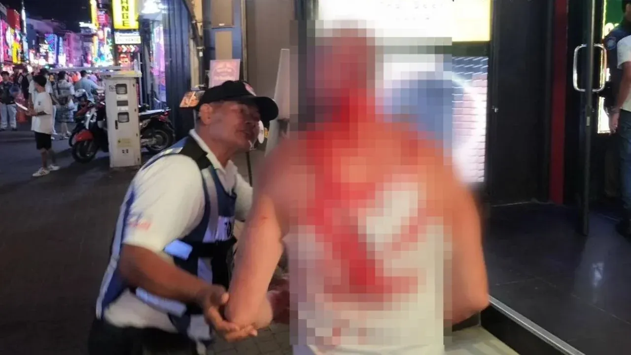 파타야 관광경찰 현장 조사