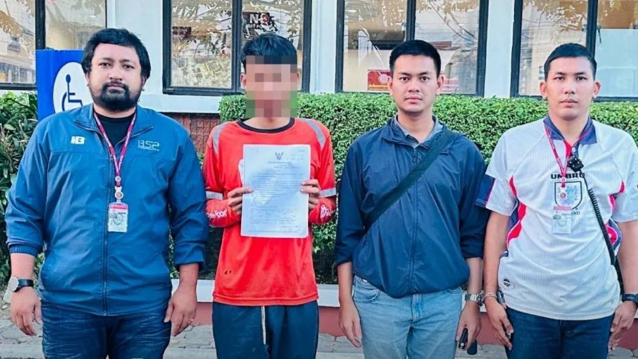 사기 사건 용의자 체포