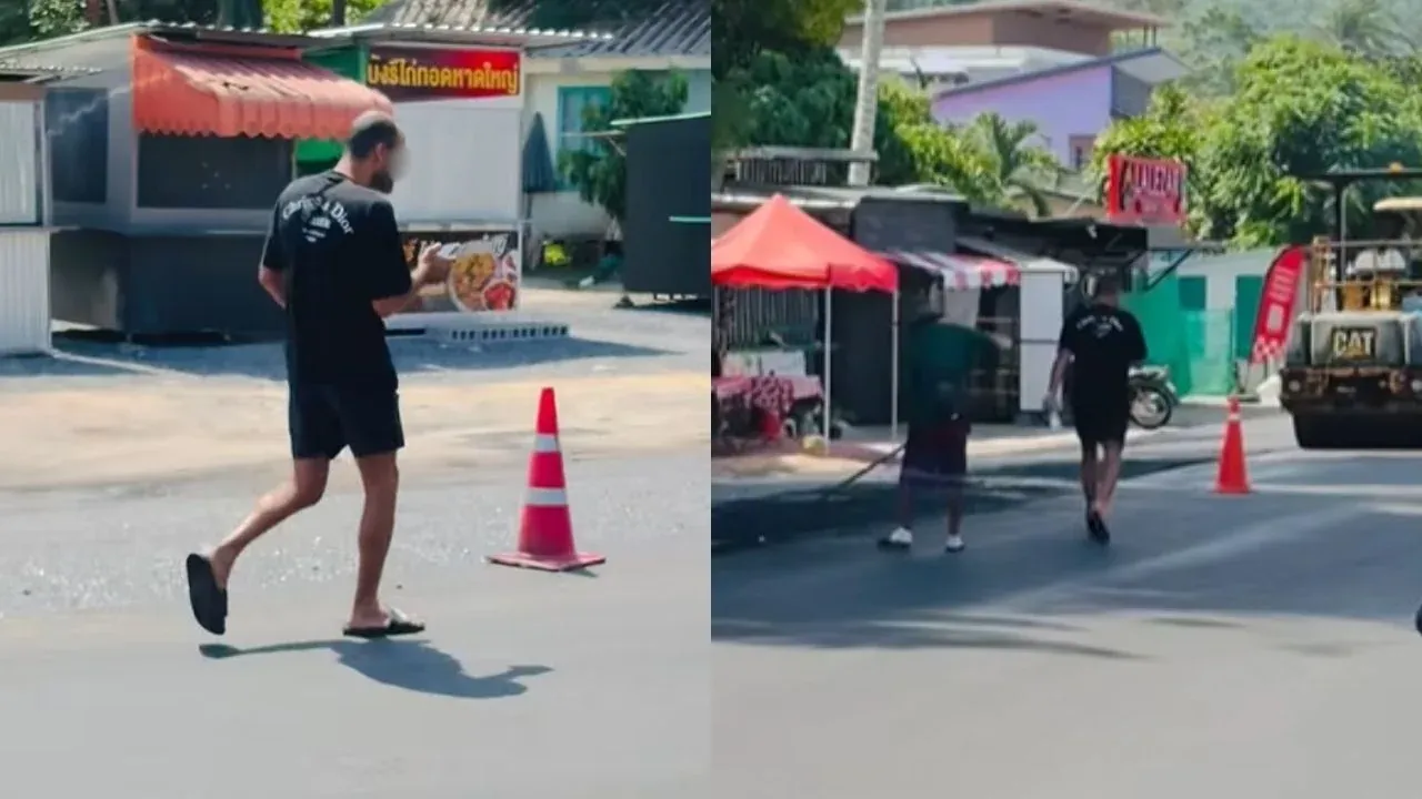 푸켓 식당 주인이 이스라엘 손님을 내보내는 장면