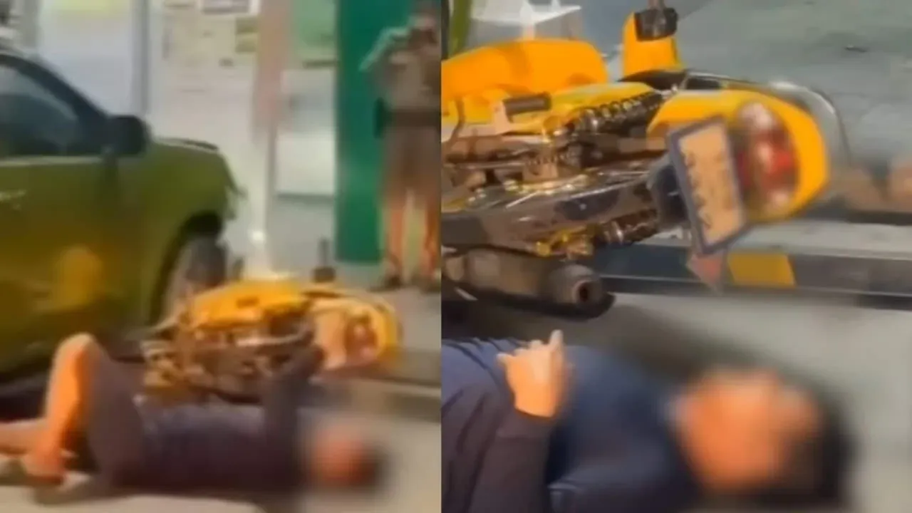 뇌졸중 환자가 음주운전자로 오인된 현장