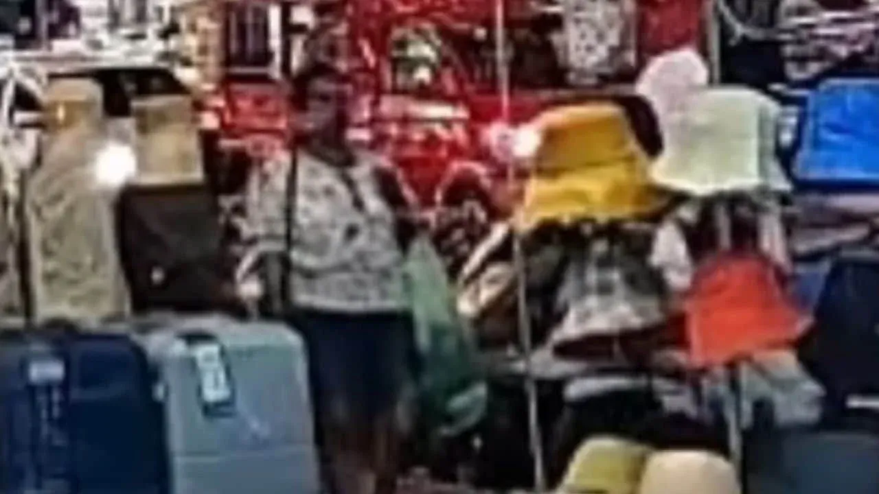 CCTV에 포착된 푸켓 가방 절도 현장