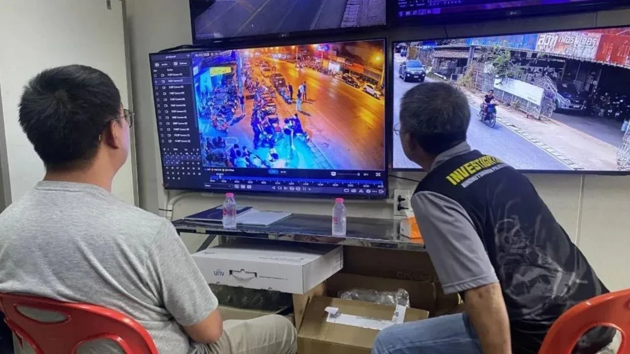 손상된 오토바이