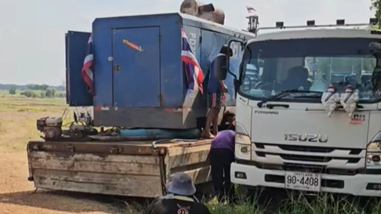 태국 남성 주유 사기 피해 현장