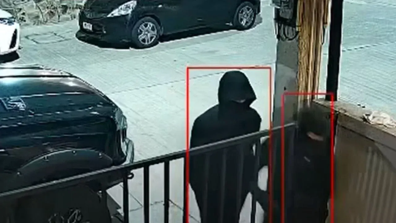 파타야 영국-태국인 부부 강도 피해 현장