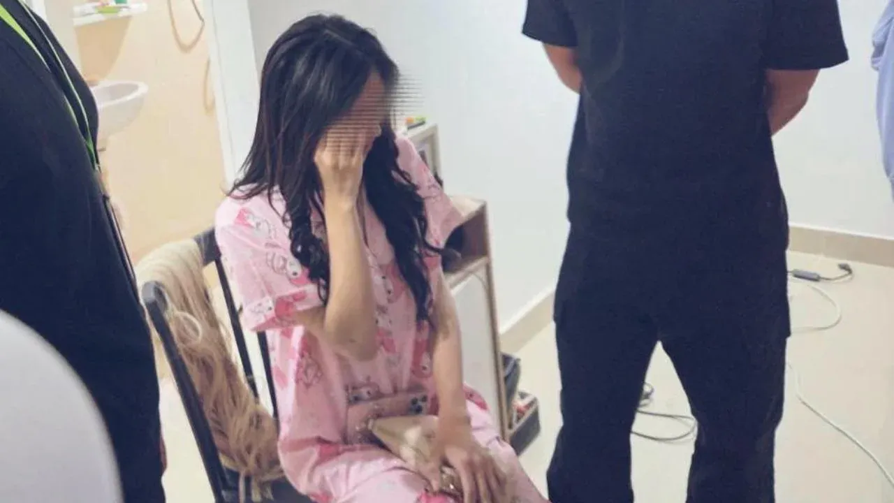 파타야 관광경찰 용의자 체포 현장