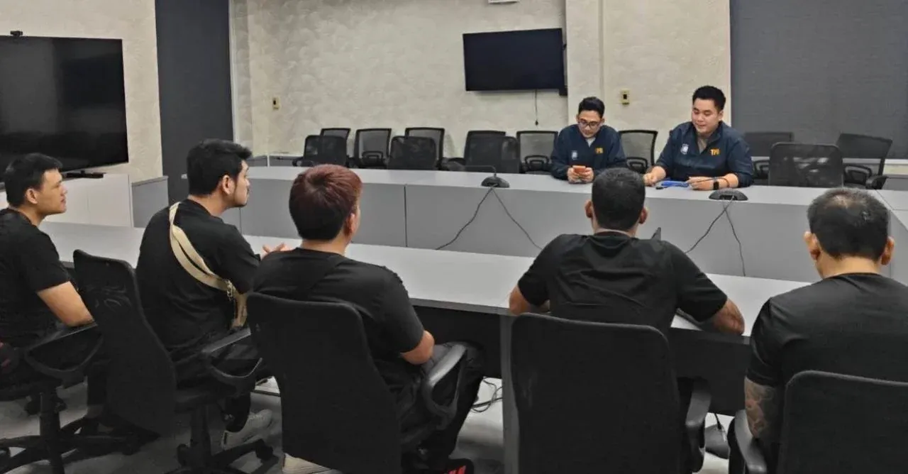 파타야 워킹스트리트 관광객 폭행 사건 현장