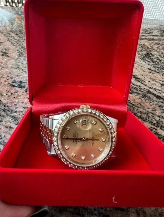 도난당한 명품 시계 관련 증거 사진