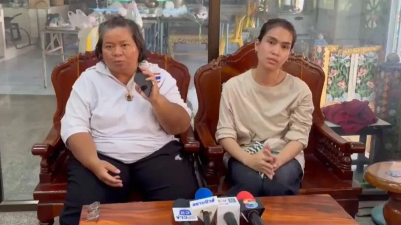 익사 사고 피해 소년의 할머니와 어머니