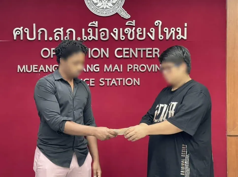 치앙마이 노래방 폭행 사건 관련 사진