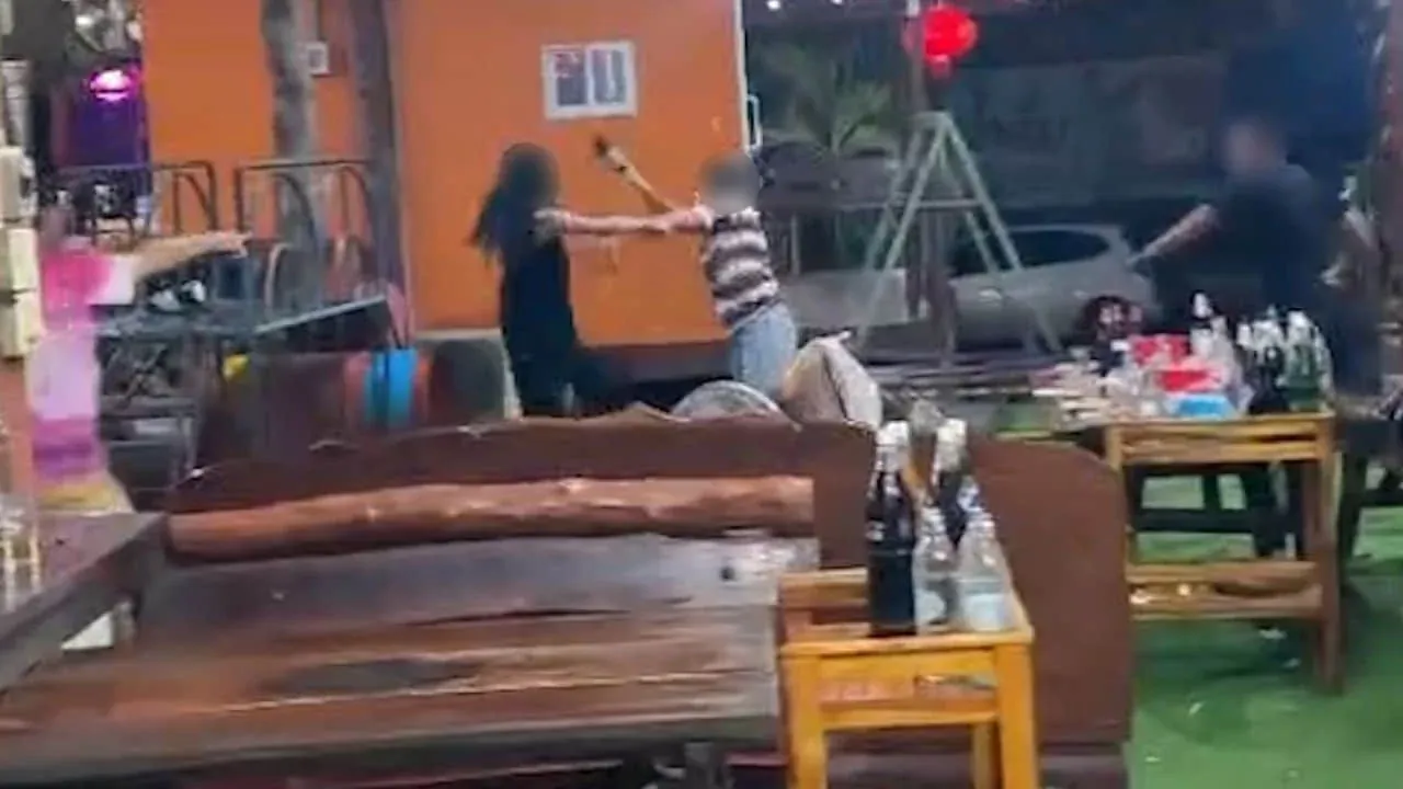 사건 현장 관련 보도 화면