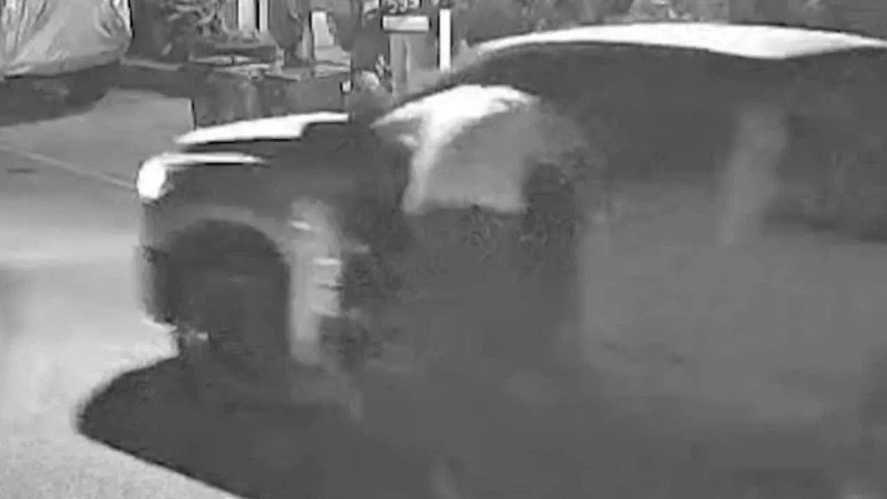 인신매매 피해자 탈출 현장 CCTV 장면