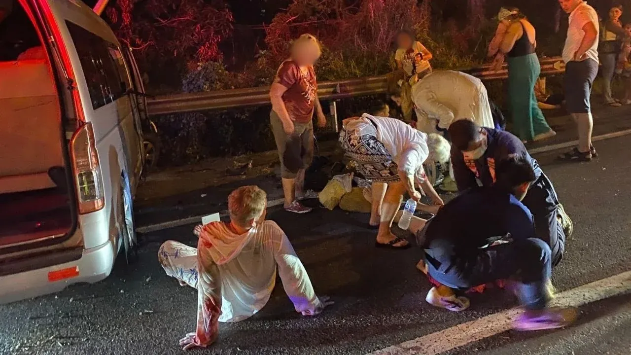 사고 현장 전경